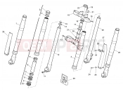 HUSQVARNA 2011 SMS-WRE 125 FRONT FORK ASSEMBLY
