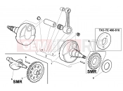 HUSQVARNA 2010 310-450-510 CRANKSHAFT