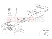 HUSQVARNA 2010 310-450-510 EXHAUST SYSTEM (TE-TC-TXC)