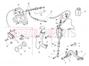 HUSQVARNA 2010 310-450-510 REAR BRAKE SYSTEM
