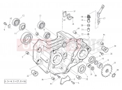 HUSQVARNA 2009 SM-TE 610 CRANKCASE CARTER L.H.
