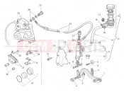 HUSQVARNA 2009 SM-TE 610 REAR BRAKE SYSTEM