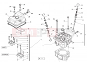HUSQVARNA 2009 TC 250 CYLINDER HEAD