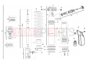 HUSQVARNA 2009 TC 250 REAR SUSPENSION