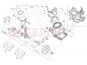 HUSQVARNA 2009 WR-CR 125 CRANKSHAFT - CYLINDER