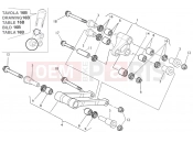 HUSQVARNA 2009 WR-CR 125 LINKAGE SUSPENSION