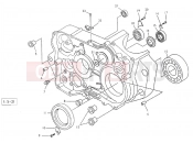 HUSQVARNA SM-TE 610 CRANKCASE CARTER R.H.