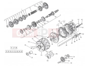 HUSQVARNA SM-TE 610 PRIMARY DRIVE - CLUTCH