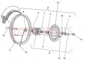 HUSQVARNA SM-TE 610 FRONT WHEEL (SM)