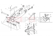 HUSQVARNA 2008 SMR 450R REAR SWING ARM