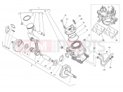 HUSQVARNA 2008 SMS-WRE 125 CRANKSHAFT - CYLINDER