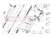 HUSQVARNA 2007 WR 250 FRONT FORK ASSEMBLY