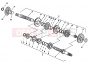 GEAR BOX - Husqvarna WR 250 2005