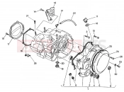 CRANKCASE COVERS - Husqvarna WR 250 2005