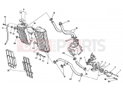COOLING SYSTEM - Husqvarna WR 250 2005