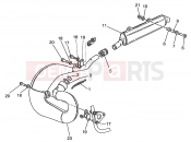 EXHAUST SYSTEM - Husqvarna WR 250 2005