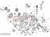HUSQVARNA 2004 SMS-TE 610E CRANKCASE CARTER L.H.