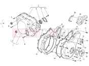 HUSQVARNA 2004 SMS-TE 610E CRANKCASE COVERS