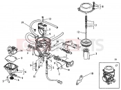 HUSQVARNA 2004 SMS-TE 610E CARBURETOR ''Mikuni'' ''SMS''