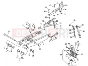 HUSQVARNA 2004 SMS-TE 610E SWING ARM ASSMEBLY
