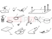 HUSQVARNA 2004 SMS-TE 610E EQUIPMENT & TOOLS