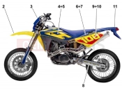 HUSQVARNA 2004 TE-SMR 570 TRANSFERS (SMR)