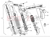 HUSQVARNA 2004 TE 510R REAR SUSPENSION