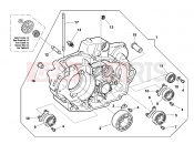 HUSQVARNA 2004 TE 510 CENTENNIAL CRANKCASE CARTER R.H.