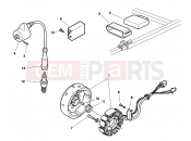 HUSQVARNA 2004 TE 510 CENTENNIAL ENGINE ELECTRONICS