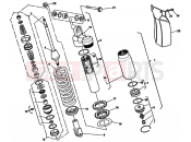 HUSQVARNA 2004 WRE-SMS 125 REAR SUSPENSION