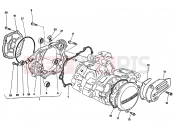 HUSQVARNA 2004 WR-CR 125 CRANKCASE COVERS