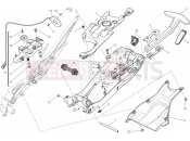 DUCATI 2013 Diavel AMG REAR FRAME COMP. » FRAME