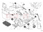 DUCATI 2013 Diavel CROMO BATTERY HOLDER » WIRING HARNESS