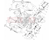 DUCATI 2013 Diavel CROMO HORIZONTAL CYLINDER HEAD » VALVE DRIVE