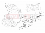 DUCATI 2012 Hypermotard 1100 EVO CONTROL UNIT » HANDLE BAR