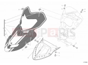 DUCATI 2012 Hypermotard 1100 EVO SP COWLING » PLASTICS