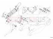 DUCATI 2012 Superbike 1199 Panigale REAR SHOCK ABSORBER » SWING ARM