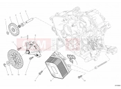 DUCATI 2012 Superbike 1199 Panigale S ABS GENERATOR COVER - WATER PUMP » COOLING SYSTEM