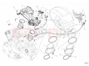 DUCATI 2012 Multistrada 1200 ABS THROTTLE BODY » INTAKE, CARBURETTOR