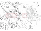 DUCATI 2012 Monster 659 ABS EXHAUST SYSTEM » EXHAUST SYSTEM