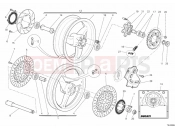 DUCATI 2012 Monster 696 ABS WHEELS » FRONT WHEEL
