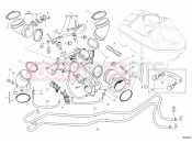 DUCATI 2012 Hypermotard 796 INTAKE MANIFOLD » INTAKE, CARBURETTOR