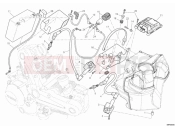 DUCATI 2012 Monster 796 ABS BATTERY » WIRING HARNESS
