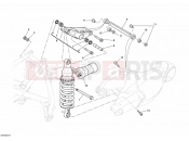 DUCATI 2012 Superbike 848 REAR SHOCK ABSORBER » SWING ARM