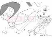 DUCATI 2012 Diavel Carbon BRA SEAT » TANK/SEAT