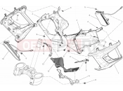 DUCATI 2012 Diavel Carbon BRA COVER, RADIATOR » COOLING SYSTEM