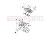 YAMAHA XVS 1300 A Midnight Star XVS1300A (1CS5) 2014 CYLINDER HEAD