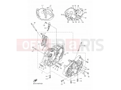 YAMAHA XVS 1300 A Midnight Star XVS1300A (1CS5) 2014 CRANKCASE