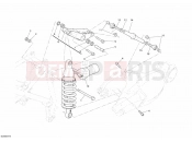 DUCATI 2011 Superbike 1198 REAR SHOCK ABSORBER » SWING ARM