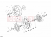 DUCATI 2011 Superbike 1198 WHEELS » FRONT WHEEL